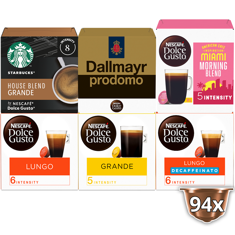 Schwarzer Kaffee Vorteilspack