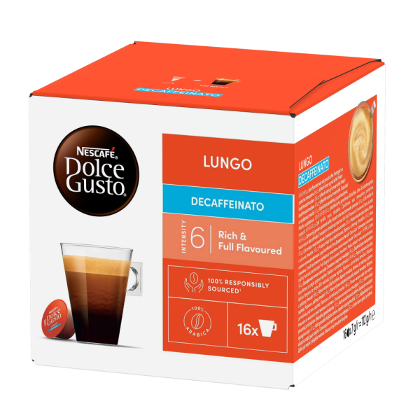 LUNGO ENTKOFFINIERT VORTEILSPACK 3 PACKUNGEN  seitlich | Nescafé Dolce Gusto thumbnail