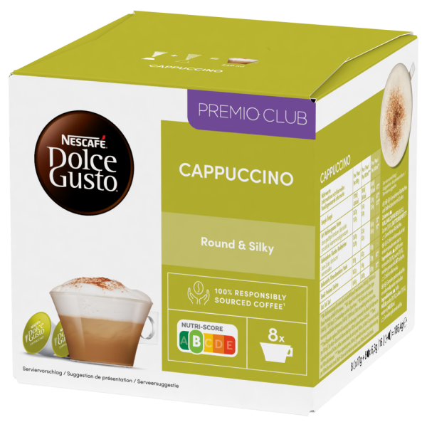 CAPPUCCINO seitlich | Nescafé Dolce Gusto thumbnail