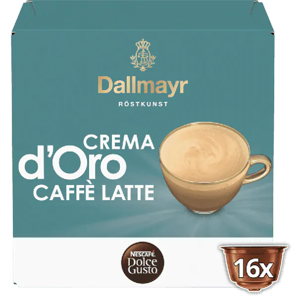 Dallmayr Crema D Oro Caf Latte Kapseln Dolce Gusto