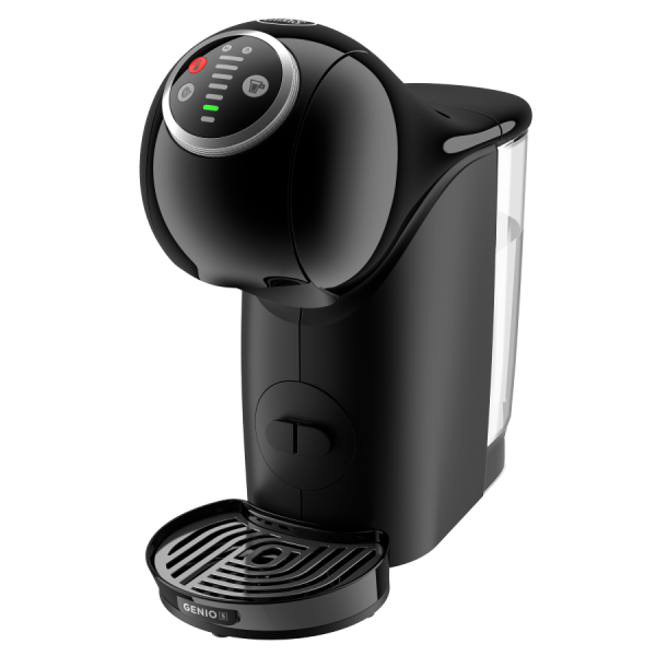 Genio S Plus - Automatik - Schwarz Kaffeemaschine seitlich | Nescafé Dolce Gusto thumbnail