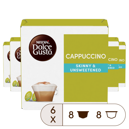 Cappuccino fettarm & ungesüsst Vorteilspack 6 Packungen