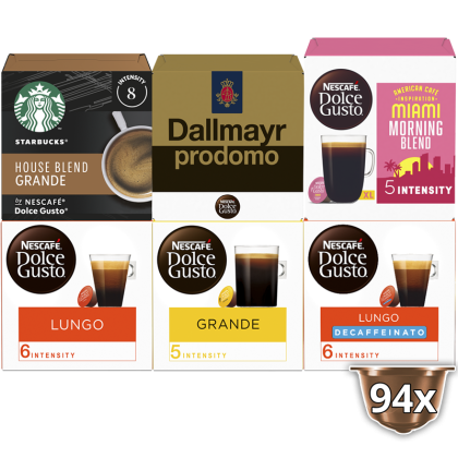 Schwarzer Kaffee Vorteilspack