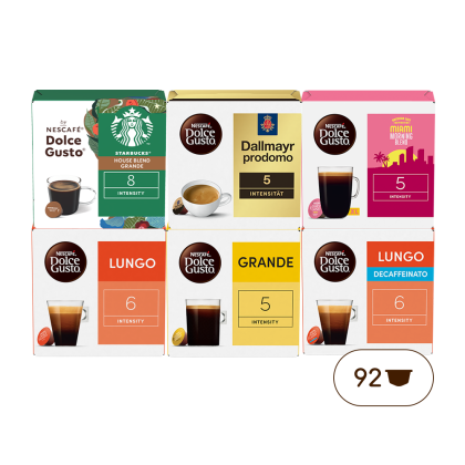 Vorteilspack Schwarzkaffee - 6 Packungen