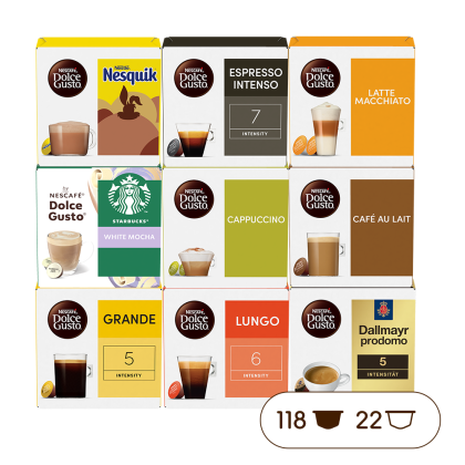 Dolce Gusto Family Bundle - 9 Packungen