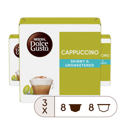 Cappuccino fettarm & ungesüsst Vorteilspack 3 Packungen