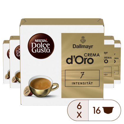 VORTEILSPACK DALLMAYR CREMA D'ORO vorne | Nescafé Dolce Gusto