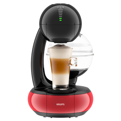Esperta – Automatik - Schwarz/Titan Kaffeemaschine vorne | Nescafé Dolce Gusto