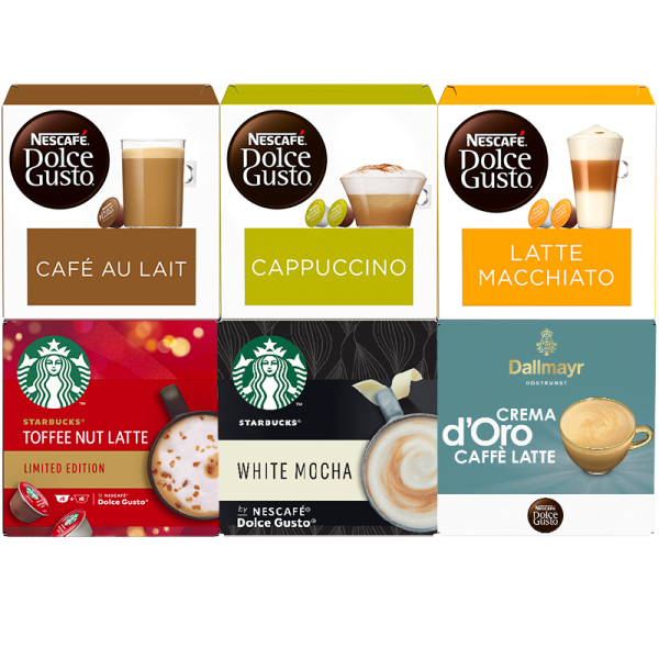 Milchkaffee Vorteilspack 6 Packungen