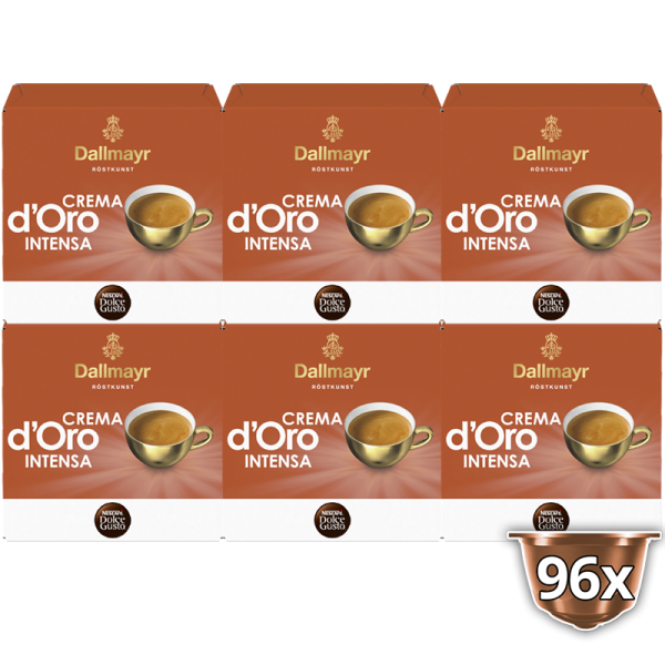 Dallmayr Crema d'Oro Intensa Vorteilspack 6 Packungen