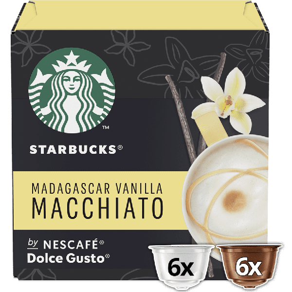 STARBUCKS® MADAGASCAR VANILLA MACCHIATO FÜR NESCAFÉ® DOLCE GUSTO®