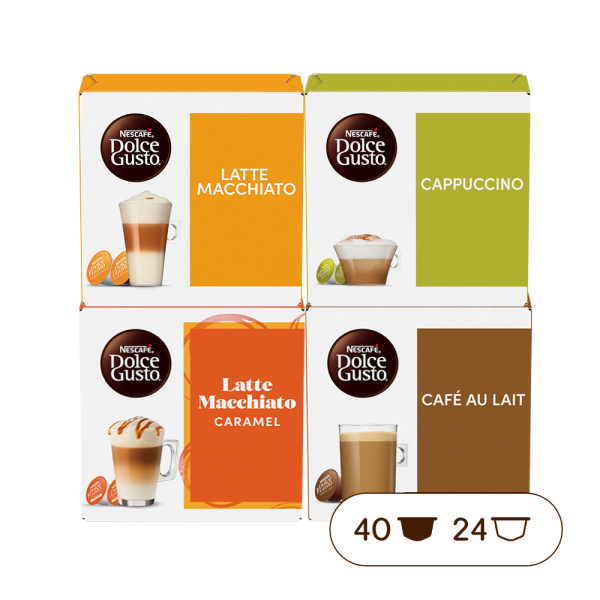 Milchkaffee Bundle - 4 Packungen