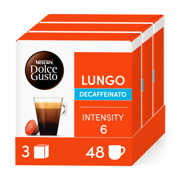 LUNGO ENTKOFFINIERT VORTEILSPACK 3 PACKUNGEN  vorne | Nescafé Dolce Gusto