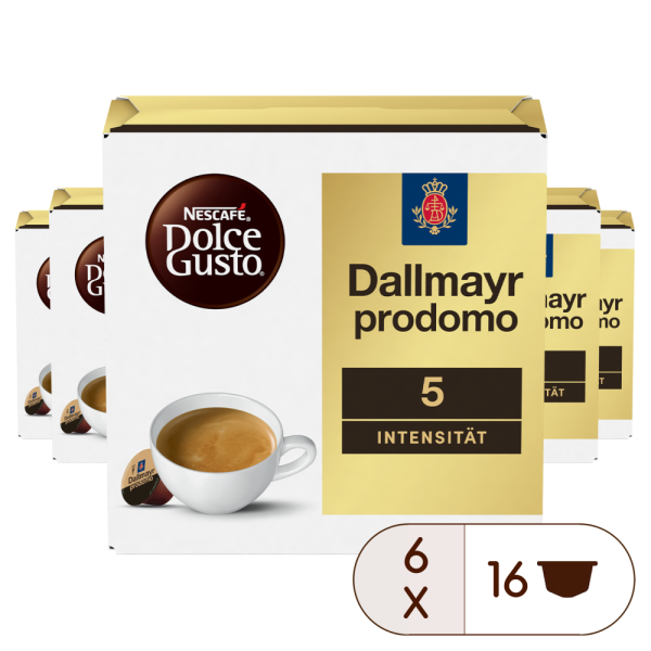VORTEILSPACK DALLMAYR PRODOMO vorne | Nescafé Dolce Gusto