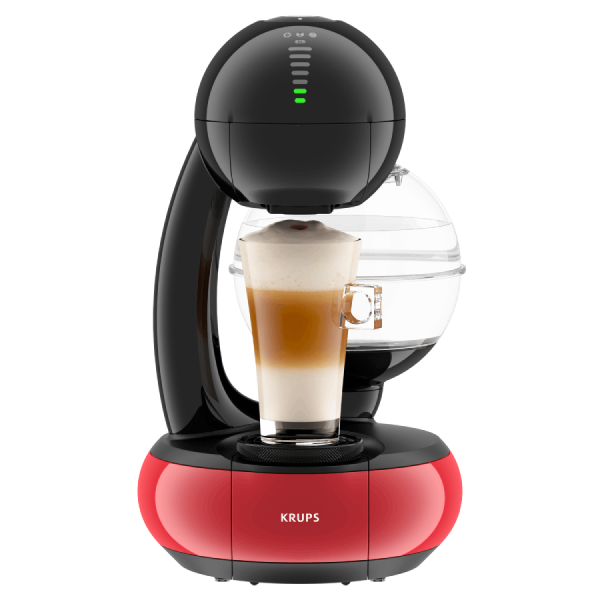 Esperta – Automatik - Schwarz/Titan Kaffeemaschine vorne | Nescafé Dolce Gusto