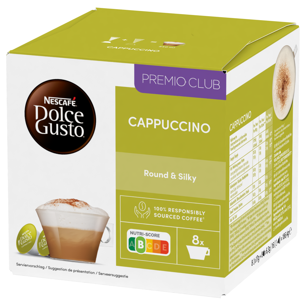 CAPPUCCINO seitlich | Nescafé Dolce Gusto