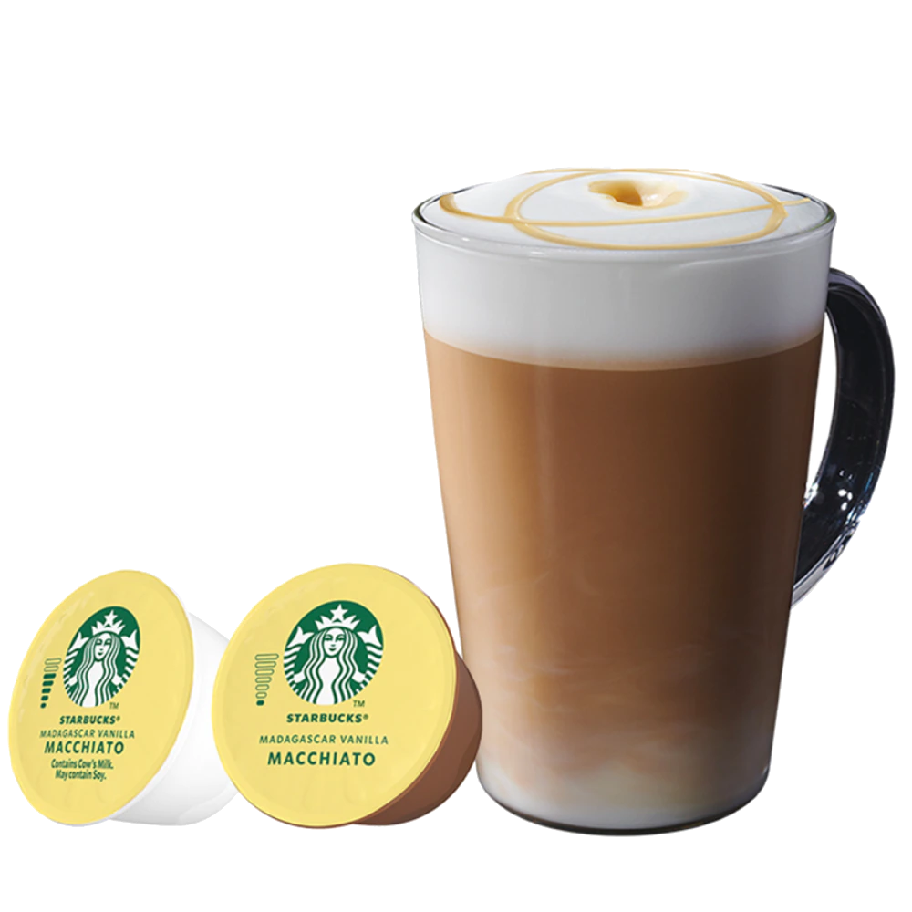 STARBUCKS® MADAGASCAR VANILLA MACCHIATO FÜR NESCAFÉ® DOLCE GUSTO®