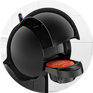 Dolce Gusto Kapselhalter sauberes Ergebnis keine Spritzer
