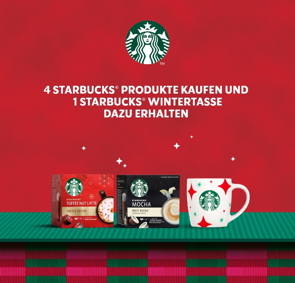 Dolce Gusto Starbucks Aktion