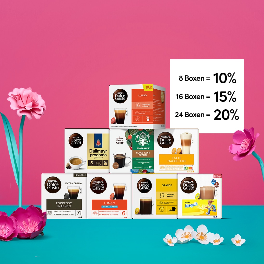 Dolce Gusto Café au lait Aktion