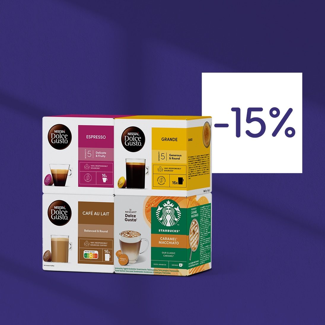 Dolce Gusto Café au lait Aktion