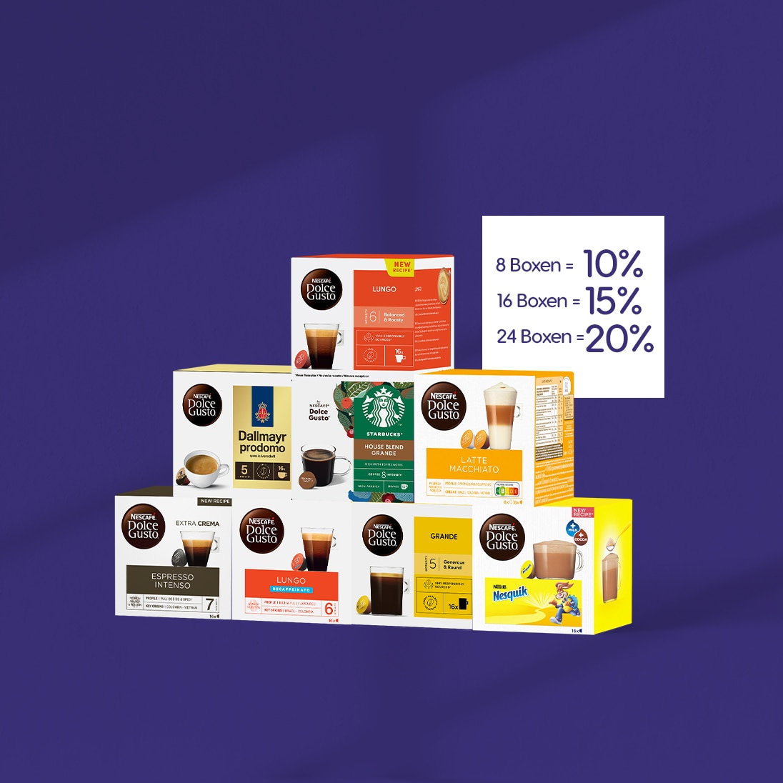 Dolce Gusto Starbucks Kaffeekapseln Aktion