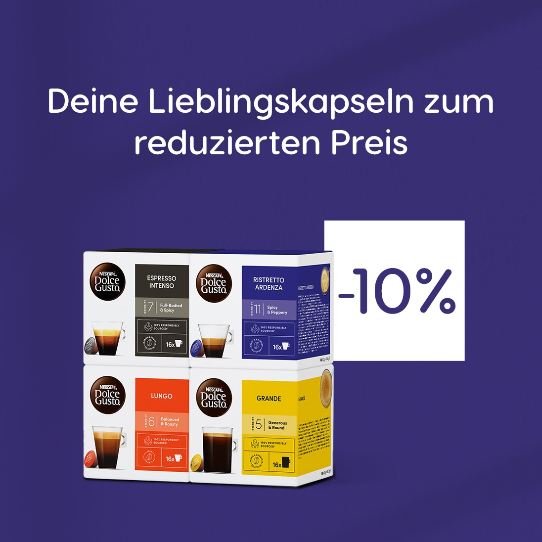 Dolce Gusto Café au lait Aktion