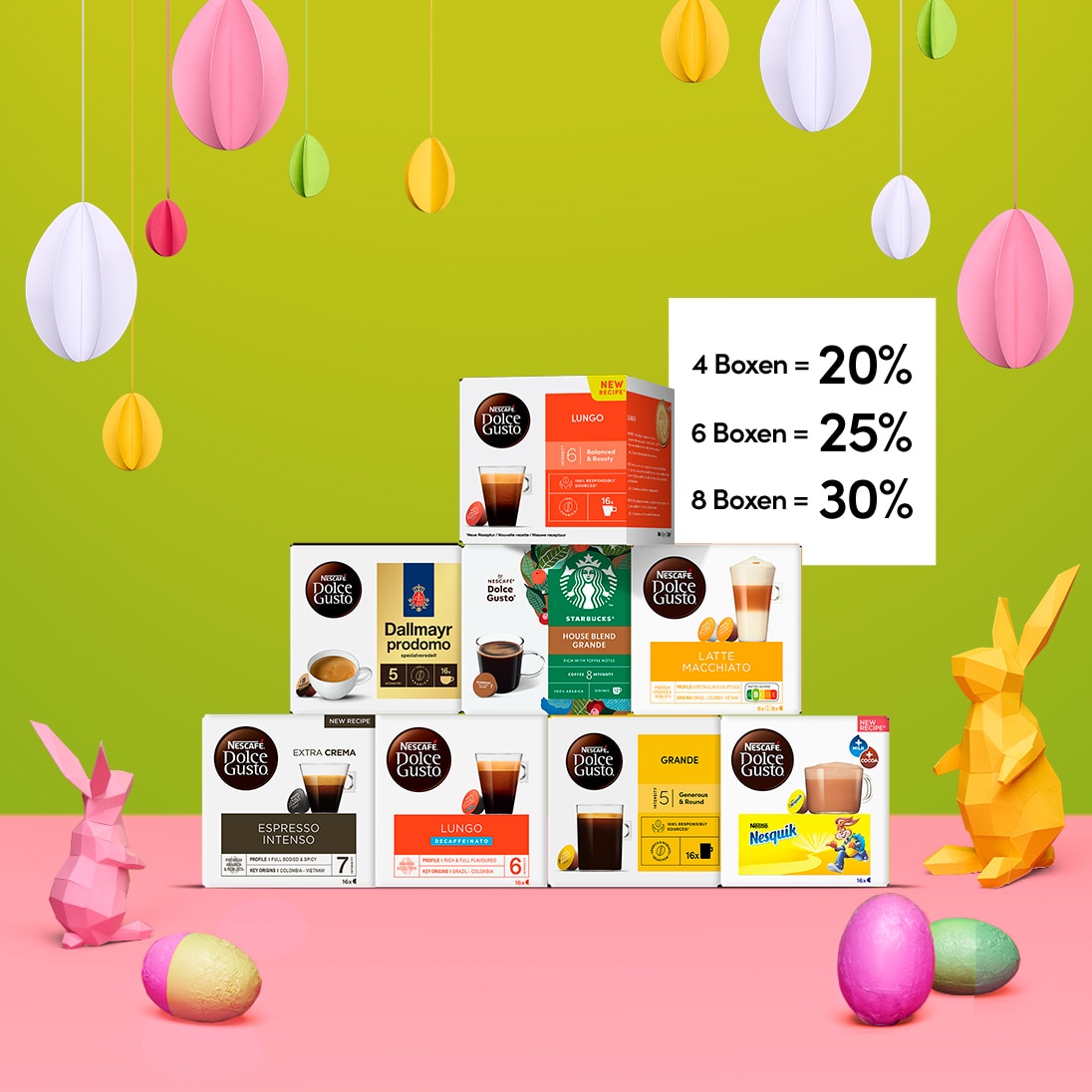 Dolce Gusto Café au lait Aktion