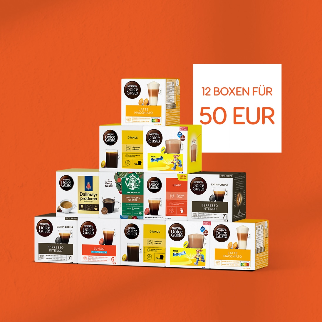 Dolce Gusto Starbucks Kaffeekapseln Aktion