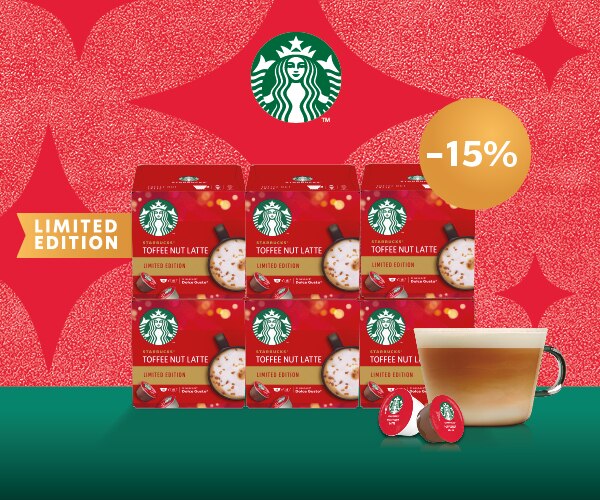 Starbucks Toffee Nut Latte Vorteilspackung | NESCAFÉ® Dolce Gusto®