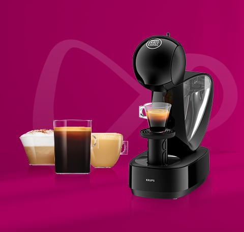 Dolce Gusto Krups Kaffeemaschine schwarz