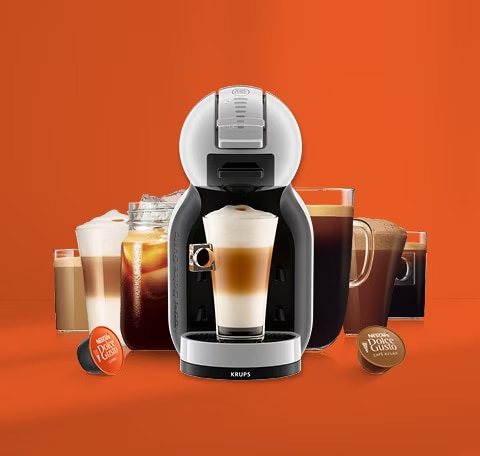 Dolce Gusto Krups Kaffeemaschine weiss
