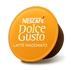 Recycling drei Pfeile Bild mit einer Dolce Gusto und einer SPECIAL.T Kapsel