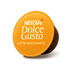 Recycling drei Pfeile Bild mit einer Dolce Gusto und einer SPECIAL.T Kapsel